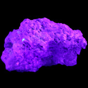 Green and Pink Tourmaline, Lepidolite, Kunzite, Aquamarine, Quartz Feldspar cluster 332g in UV light - Rocks and Things Store