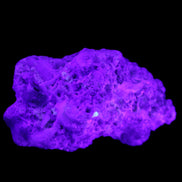 Green and Pink Tourmaline, Lepidolite, Kunzite, Aquamarine, Quartz Feldspar cluster 332g in UV light - Rocks and Things Store