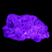 Green and Pink Tourmaline, Lepidolite, Kunzite, Aquamarine, Quartz Feldspar cluster 332g in UV light - Rocks and Things Store