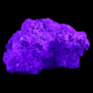 Green and Pink Tourmaline, Lepidolite, Kunzite, Aquamarine, Quartz Feldspar cluster 332g in UV light - Rocks and Things Store