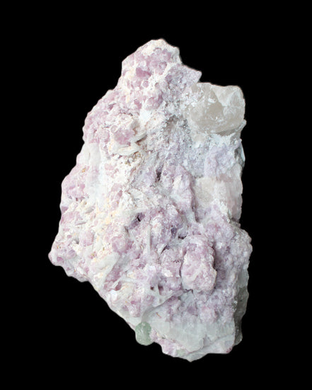 Green and Pink Tourmaline, Lepidolite, Kunzite, Aquamarine, Quartz Feldspar cluster 332g in sunlight - Rocks and Things Store