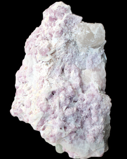 Green and Pink Tourmaline, Lepidolite, Kunzite, Aquamarine, Quartz Feldspar cluster 332g in sunlight - Rocks and Things Store
