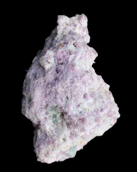 Green and Pink Tourmaline, Lepidolite, Kunzite, Aquamarine, Quartz Feldspar cluster 332g in sunlight - Rocks and Things Store