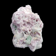 Green and Pink Tourmaline, Lepidolite, Kunzite, Aquamarine, Quartz Feldspar cluster 332g in sunlight - Rocks and Things Store