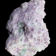 Green and Pink Tourmaline, Lepidolite, Kunzite, Aquamarine, Quartz Feldspar cluster 332g in sunlight - Rocks and Things Store