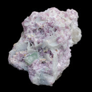 Green and Pink Tourmaline, Lepidolite, Kunzite, Aquamarine, Quartz Feldspar cluster 332g in sunlight - Rocks and Things Store