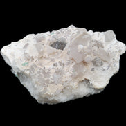 Green and Pink Tourmaline, Double-Terminated Quartz plus more specimen 606g in sunlight - Rocks and Things Store