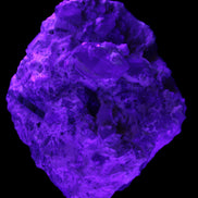 Green and Pink Tourmaline, Double-Terminated Quartz plus more specimen 606g in UV light - Rocks and Things Store