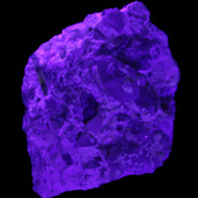 Green and Pink Tourmaline, Double-Terminated Quartz plus more specimen 606g in UV light - Rocks and Things Store