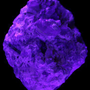 Green and Pink Tourmaline, Double-Terminated Quartz plus more specimen 606g in UV light - Rocks and Things Store