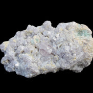 Clear Quartz, Green Tourmaline, Lepidolite and Feldspar 83*47*40mm 179g in sunlight - Rocks and Things Store