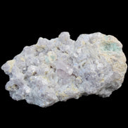 Clear Quartz, Green Tourmaline, Lepidolite and Feldspar 83*47*40mm 179g in sunlight - Rocks and Things Store