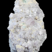 Clear Quartz, Green Tourmaline, Lepidolite and Feldspar 83*47*40mm 179g in sunlight - Rocks and Things Store