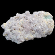 Clear Quartz, Green Tourmaline, Lepidolite and Feldspar 83*47*40mm 179g in sunlight - Rocks and Things Store