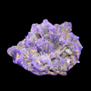Epidote cluster 75*53*40mm 174.4g in UV light - Rocks and Things Store