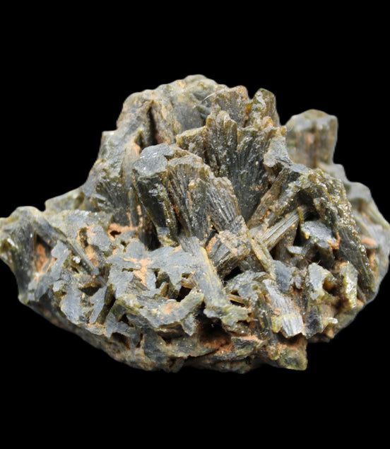Epidote cluster 75*53*40mm 174.4g in sunlight - Rocks and Things Store