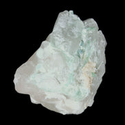 Clear Quartz with Green Tourmaline 48*35*28mm 51g in sunlight - Rocks and Things Store