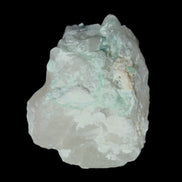 Clear Quartz with Green Tourmaline 48*35*28mm 51g in sunlight - Rocks and Things Store