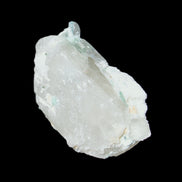 Clear Quartz with Green Tourmaline 48*35*28mm 51g in sunlight - Rocks and Things Store