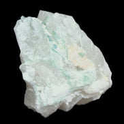 Clear Quartz with Green Tourmaline 48*35*28mm 51g in sunlight - Rocks and Things Store