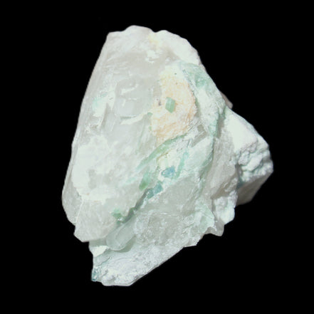 Clear Quartz with Green Tourmaline 48*35*28mm 51g in sunlight - Rocks and Things Store
