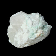 Clear Quartz with Green Tourmaline 48*35*28mm 51g in sunlight - Rocks and Things Store