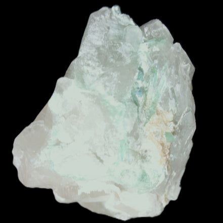 Clear Quartz with Green Tourmaline 48*35*28mm 51g in sunlight - Rocks and Things Store