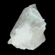 Clear Quartz with Green Tourmaline 48*35*28mm 51g in sunlight - Rocks and Things Store