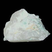 Clear Quartz with Green Tourmaline 48*35*28mm 51g in sunlight - Rocks and Things Store