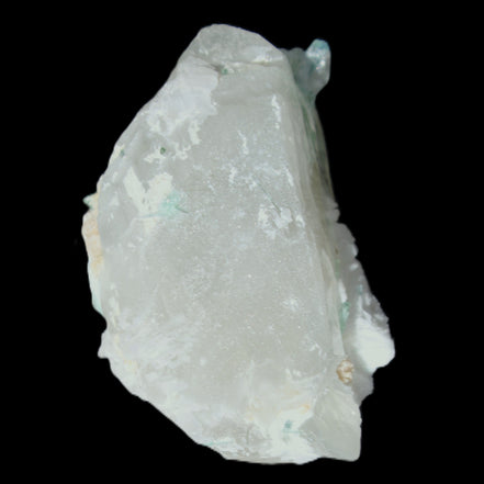 Clear Quartz with Green Tourmaline 48*35*28mm 51g in sunlight - Rocks and Things Store