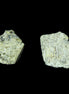Magnetic Epidote 2/3 octahedral crystals 10-20mm 10g in sunlight - Rocks and Things Store