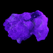 Green Tourmaline on Elestial Quartz 47*30*28mm 48g in UV light - Rocks and Things Store