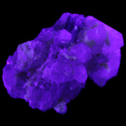 Green Tourmaline on Elestial Quartz 47*30*28mm 48g in UV light - Rocks and Things Store