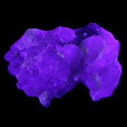 Green Tourmaline on Elestial Quartz 47*30*28mm 48g in UV light - Rocks and Things Store