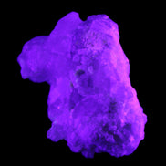 Green Tourmaline on Elestial Quartz 47*30*28mm 48g in UV light - Rocks and Things Store