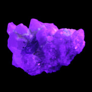 Green Tourmaline on Elestial Quartz 47*30*28mm 48g in UV light - Rocks and Things Store