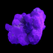 Green Tourmaline on Elestial Quartz 47*30*28mm 48g in UV light - Rocks and Things Store