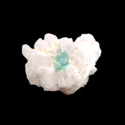 Green Tourmaline on Elestial Quartz 47*30*28mm 48g in sunlight - Rocks and Things Store