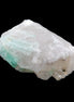 Green Tourmaline on Elestial Quartz 46*37*20mm 47g in sunlight - Rocks and Things Store