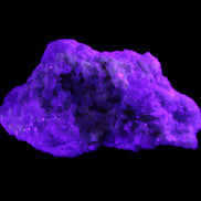 Green and Pink Tourmaline cluster on matrix 85*45*44mm 171g in UV light - Rocks and Things Store