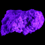 Green and Pink Tourmaline cluster on matrix 85*45*44mm 171g in UV light - Rocks and Things Store