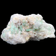 Green and Pink Tourmaline cluster on matrix 85*45*44mm 171g in sunlight - Rocks and Things Store