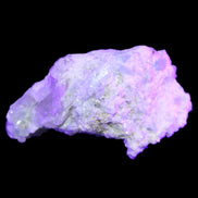 Green Tourmaline cluster on matrix 60*45*37mm 111.8g in flash and UV light - Rocks and Things Store