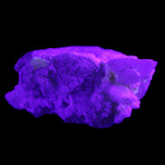 Green Tourmaline on Elestial Quartz 64*30*30mm 52g in UV light - Rocks and Things Store