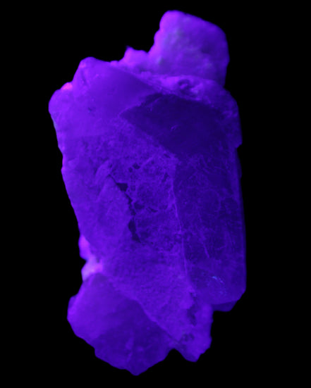 Green Tourmaline on Elestial Quartz 64*30*30mm 52g in UV light - Rocks and Things Store