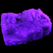 Apatite and hidden crystal on Mica and Feldspar matrix 47*38*24mm 51g in UV light - Rocks and Things Store