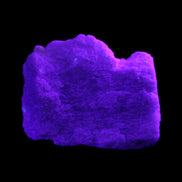 Apatite and hidden crystal on Mica and Feldspar matrix 47*38*24mm 51g in UV light - Rocks and Things Store