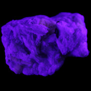 Apatite and hidden crystal on Mica and Feldspar matrix 47*38*24mm 51g in UV light - Rocks and Things Store