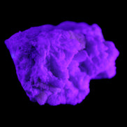 Apatite and hidden crystal on Mica and Feldspar matrix 47*38*24mm 51g in UV light - Rocks and Things Store