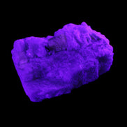 Apatite and hidden crystal on Mica and Feldspar matrix 47*38*24mm 51g in UV light - Rocks and Things Store